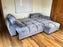 Stella Corner Storage Sofa Bed (Available in Velvet Cream, Grey or Mocha)