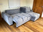 Stella Corner Storage Sofa Bed (Available in Velvet Cream, Grey or Mocha)