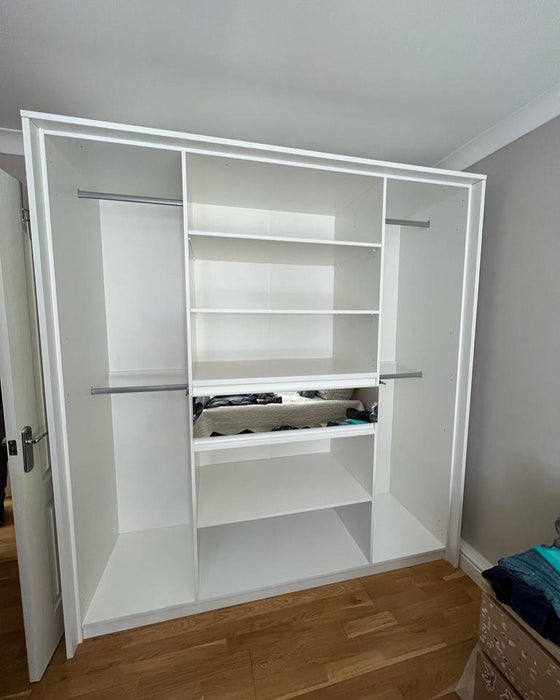 200cm Gemini Wardrobe (available in white or graphite)