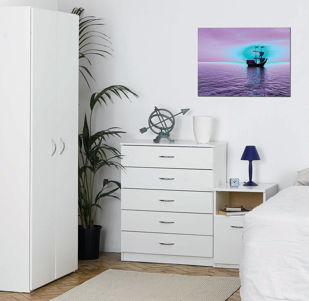 Ikea white bedroom shop set
