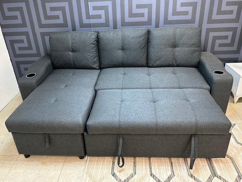 Louise Corner Sofa Bed with Storage