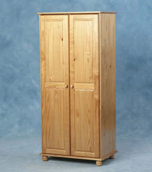 Pine 2 Door Wardrobe