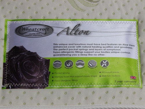 Alton 1500 Sprung with Memory topper Divan