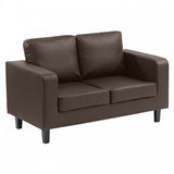 Economy 2 Seat Sofa (Available in PU Black or PU Brown)
