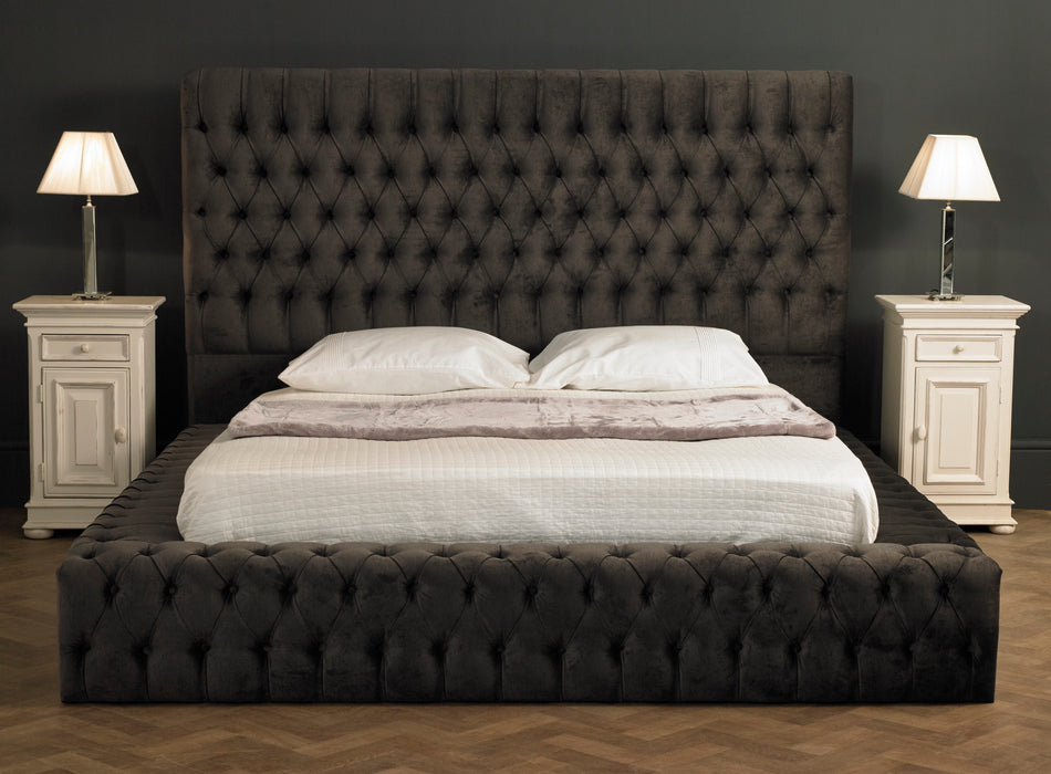 Signature Bed (Available with or without storage options and in a range of fabric options)