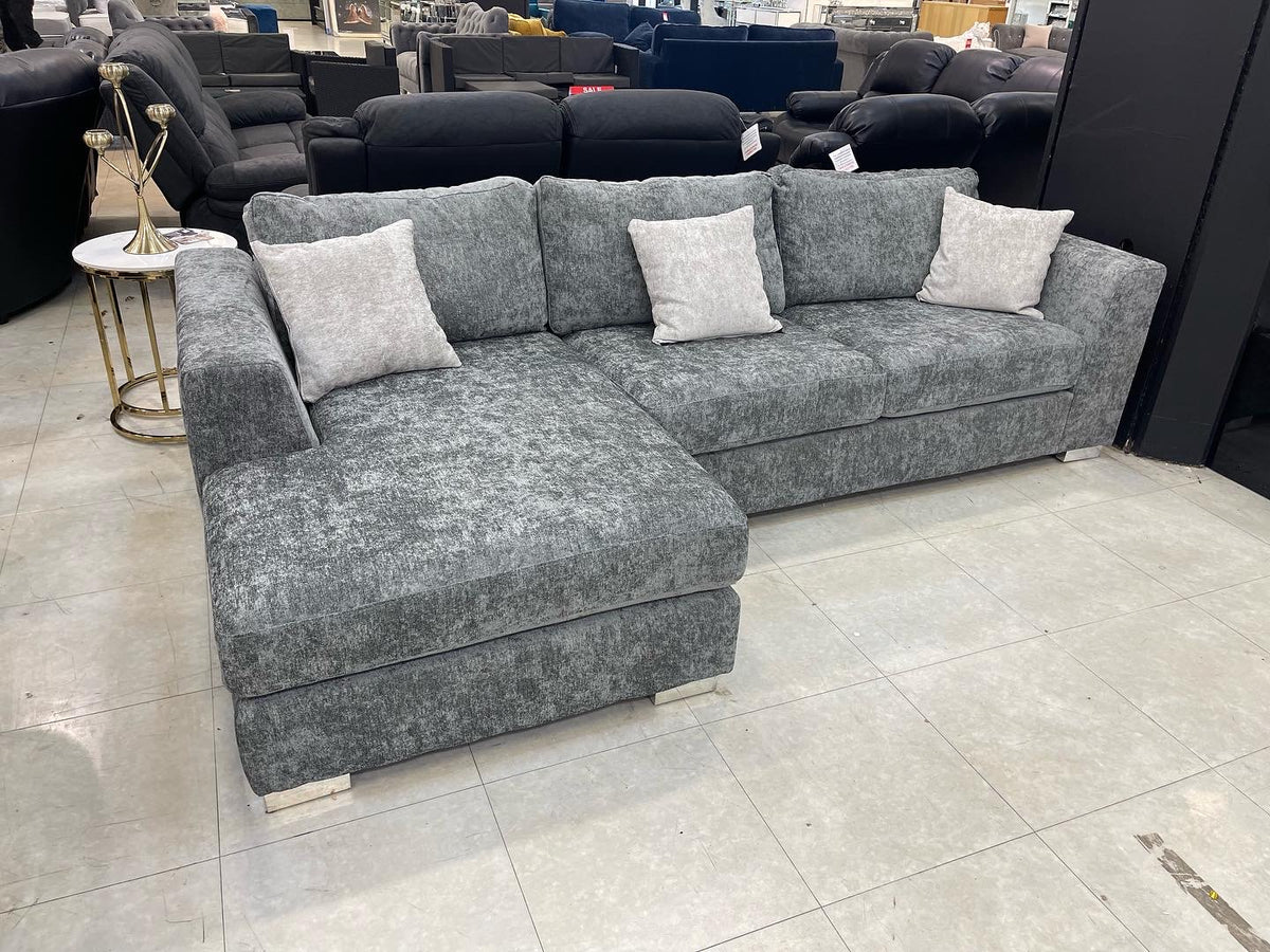 Christie Chaise Corner Sofa — London Furniture Outlet