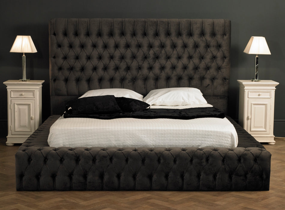 Signature Bed (Available with or without storage options and in a range of fabric options)
