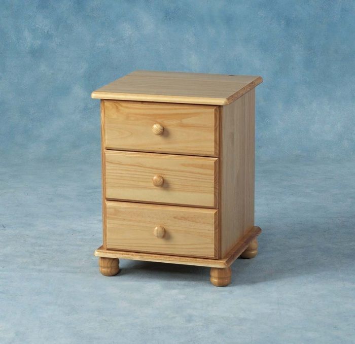 Pine Bedside