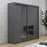 203cm Baltimore Sliding Door Wardrobe